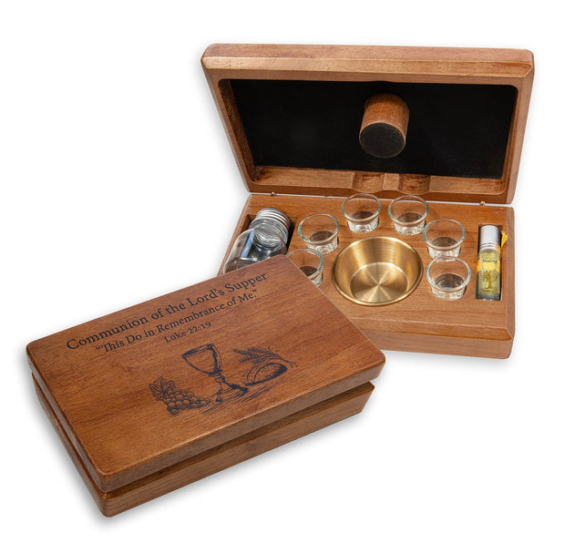 Portable Communion Set for 6