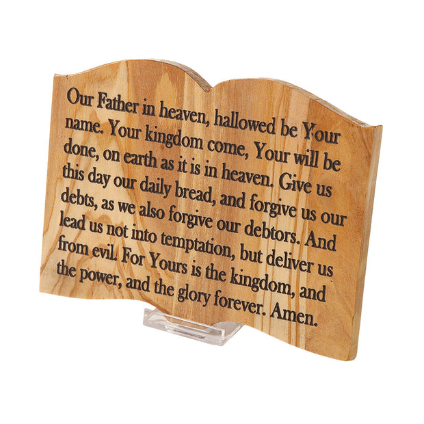 Olivewood Lord's Prayer