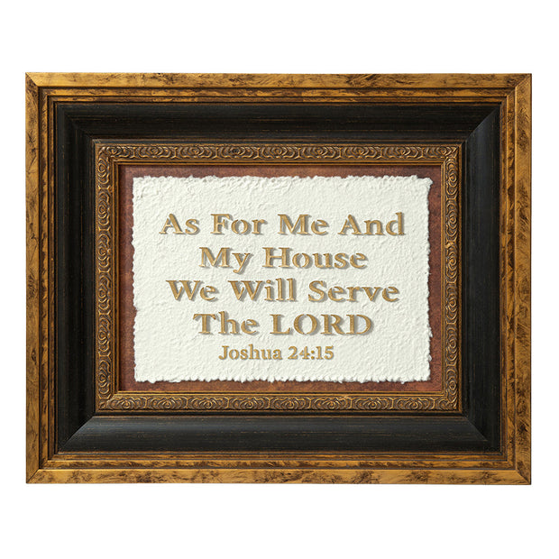 Joshua 24:15 Framed Wall Art