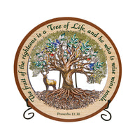 Proverbs 11:30 Tree of Life Laser Cut Wood Art