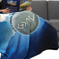 God Is Greater Fleece Blanket