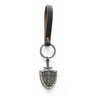 Armor of God Keychain - Grey