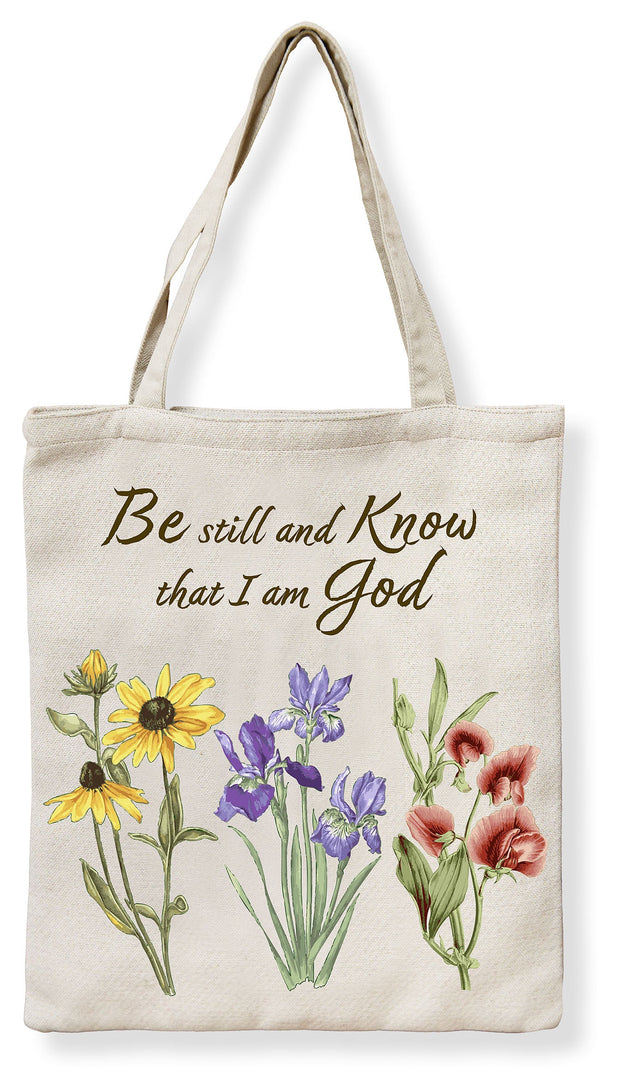 Be Still and Know Tote Bag