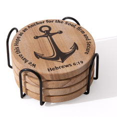 Anchor Coaster Set