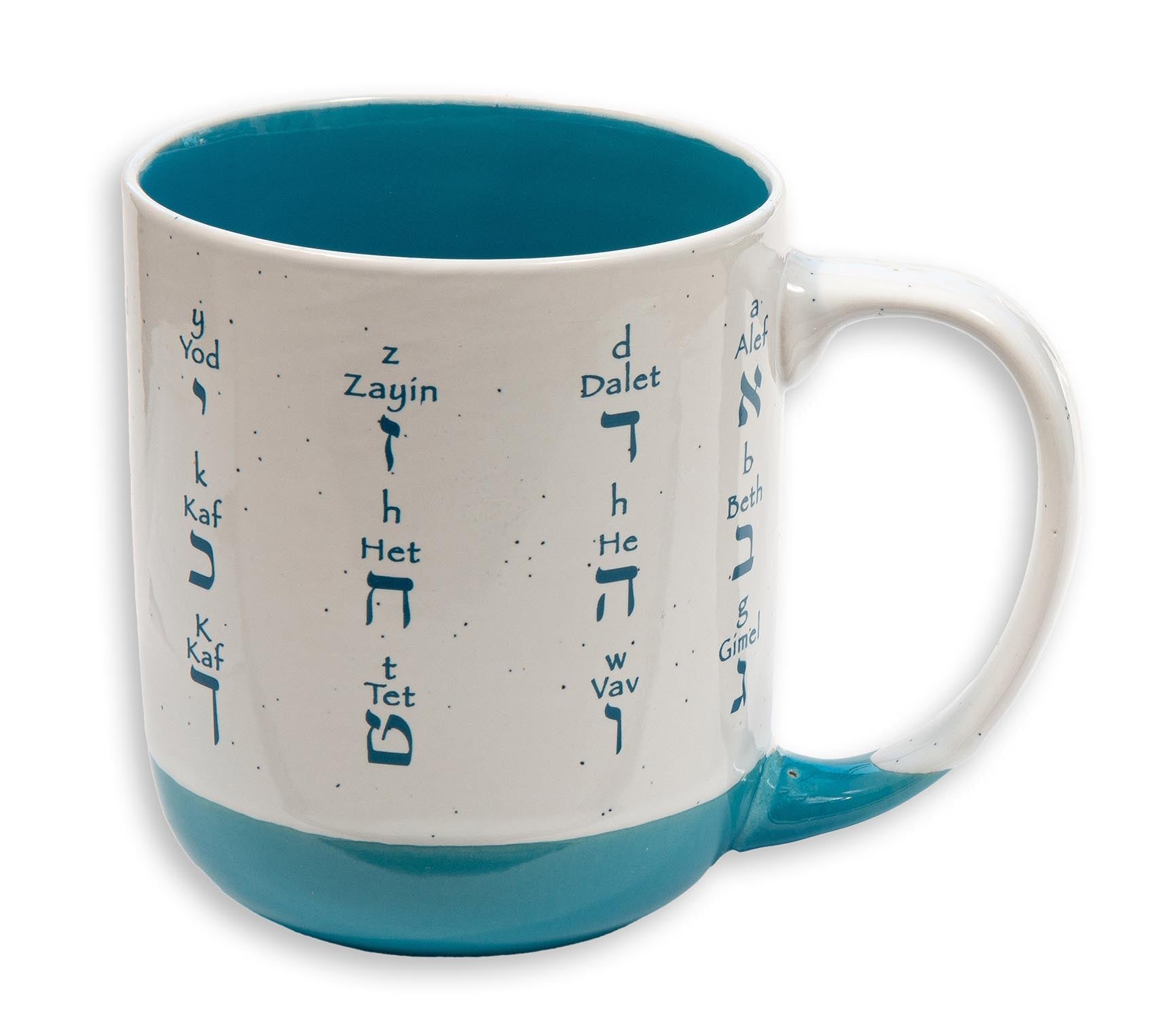 Hebrew Alphabet Mug