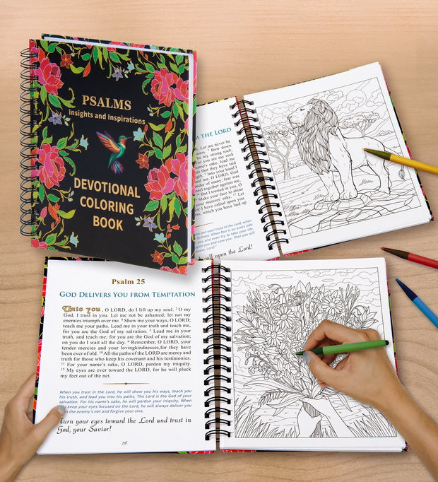 Psalms Coloring Book