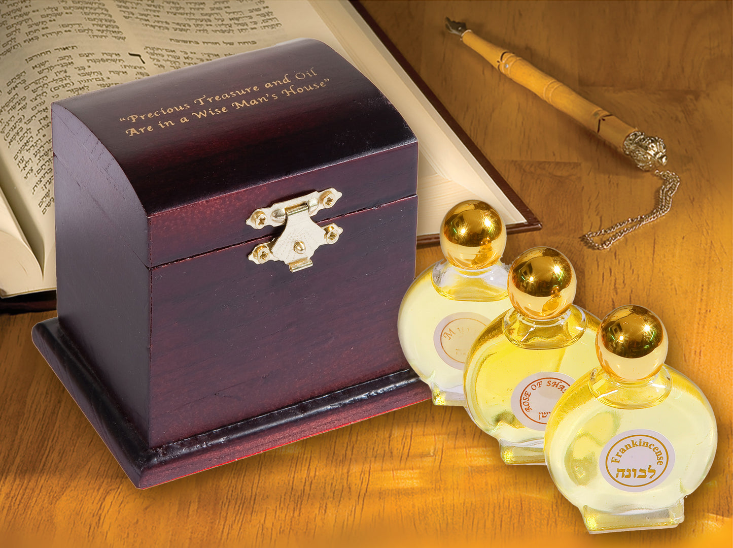 Precious Treasures and Oil Gift Box