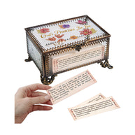 God's Promises Glass Keepsake Box
