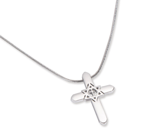 Cross & Star Necklace