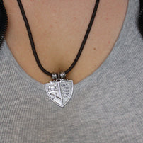 The Lord is My Shield - Braided Pendant