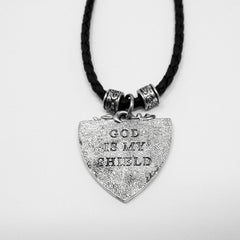 The Lord is My Shield - Braided Pendant