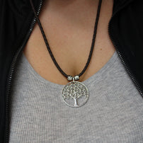 Tree of Life Braided Necklace