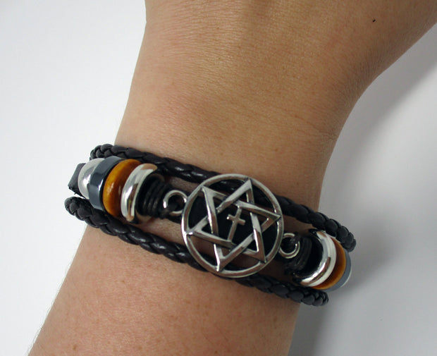 Star of David & Cross - Bracelet
