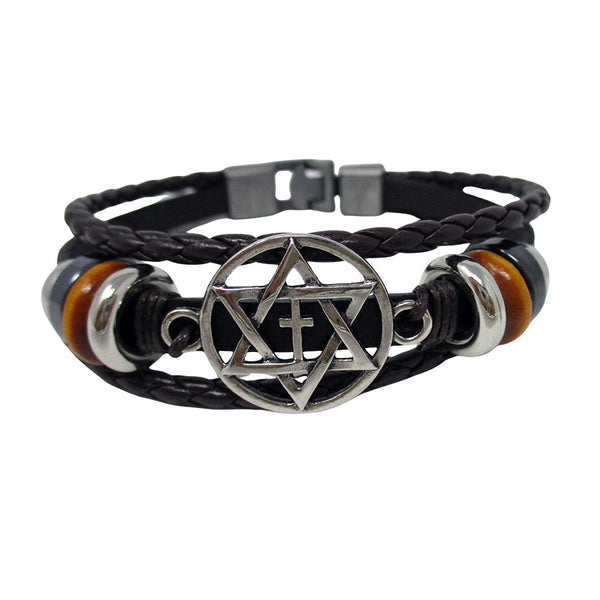 Star of David & Cross - Bracelet