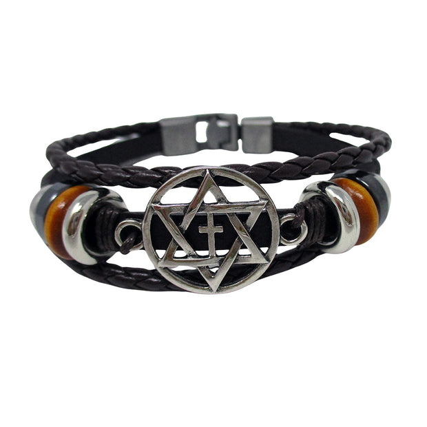 Star of David & Cross - Bracelet