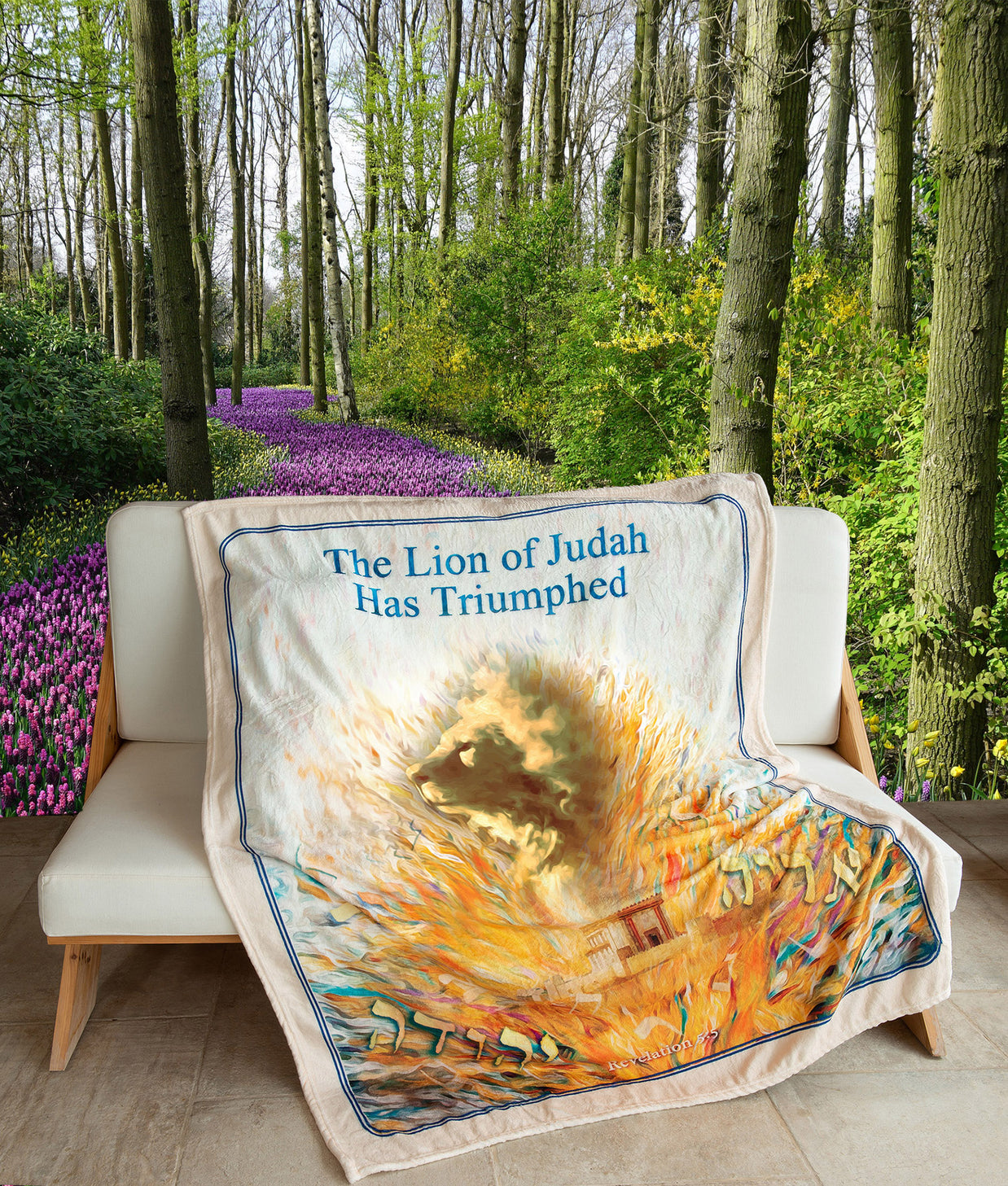 Lion of Judah Plush Blanket