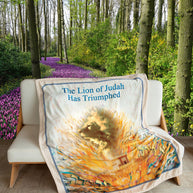 Lion of Judah Plush Blanket