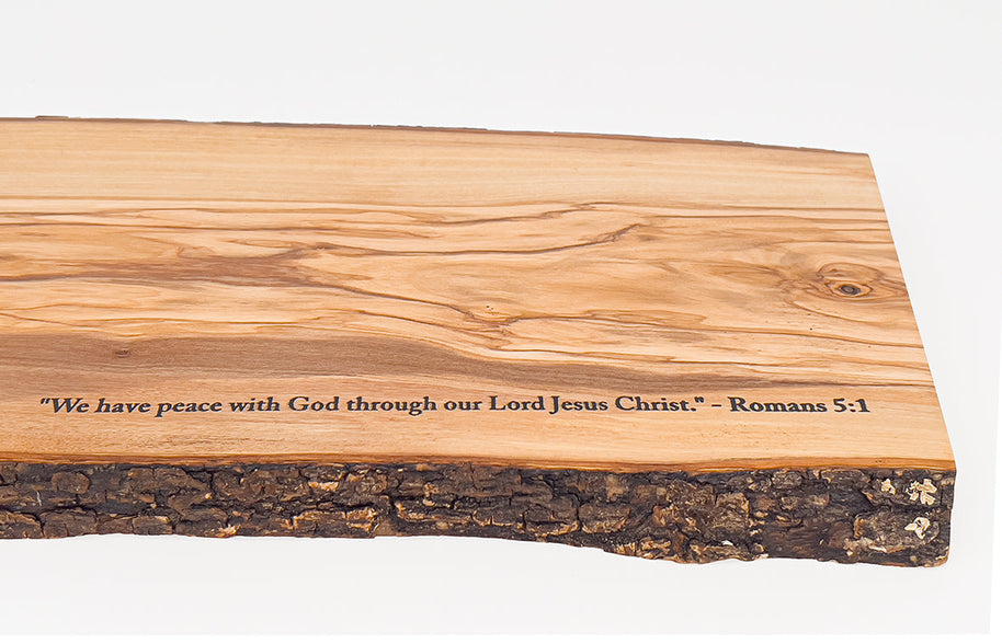 Romans 5:1 Charcuterie Board