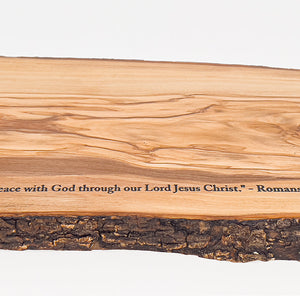 Romans 5:1 Charcuterie Board