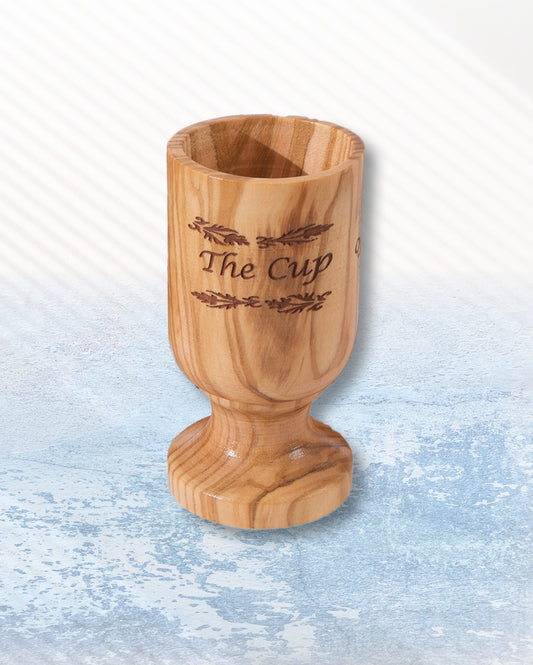 Olive Wood Communion Cup