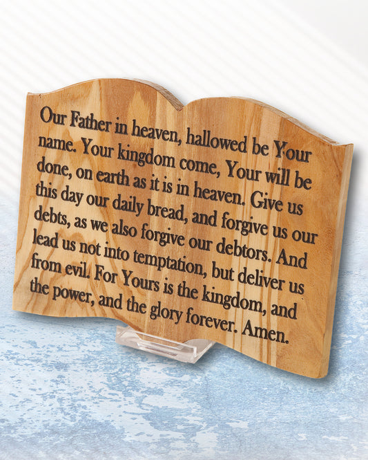 Olivewood Lord's Prayer