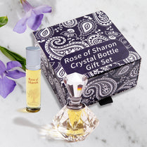 Rose of Sharon Crystal Bottle Gift Set