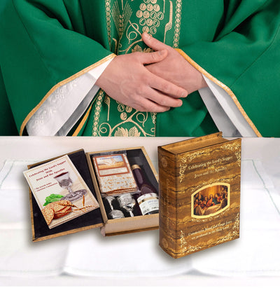 Portable Communion Set with Silver Cups
