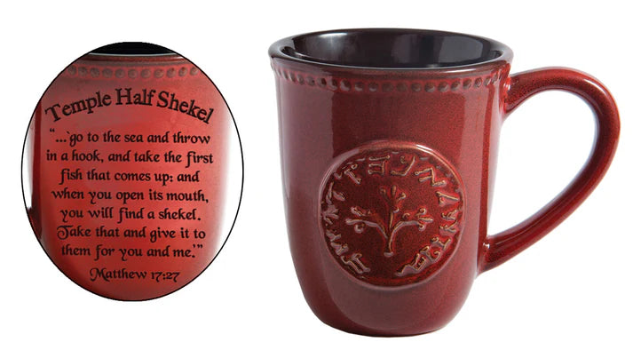 Temple Half Shekel Mug